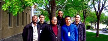 Al Ashley with internship program fellows in 2012.